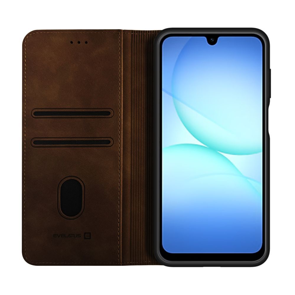 Kaaned - kaaned Evelatus Samsung Galaxy A17 Book Case Brown