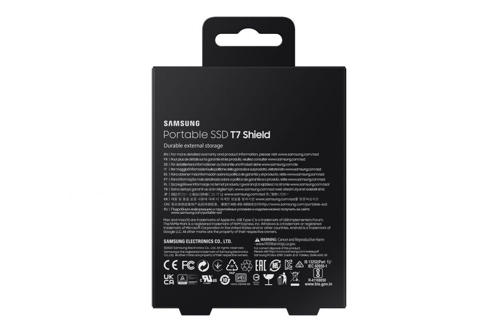 Mälupulk Samsung  MU-PE4T0S/EU  Portable SSD T7 USB 3.2 4TB Black