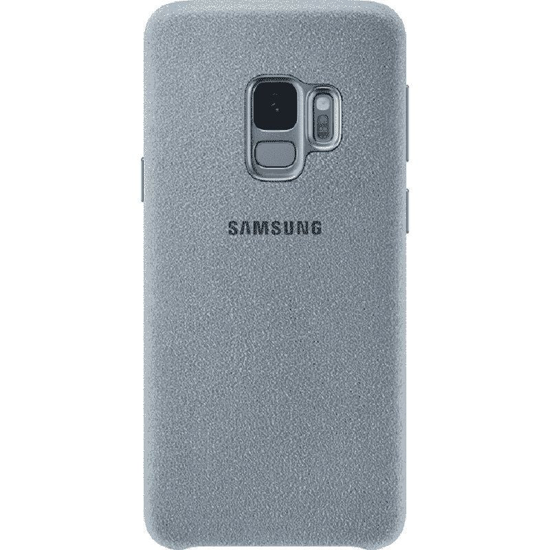 Tagakaaned Samsung  Galaxy S9 Alcantara Cover EF-XG960AME Mint