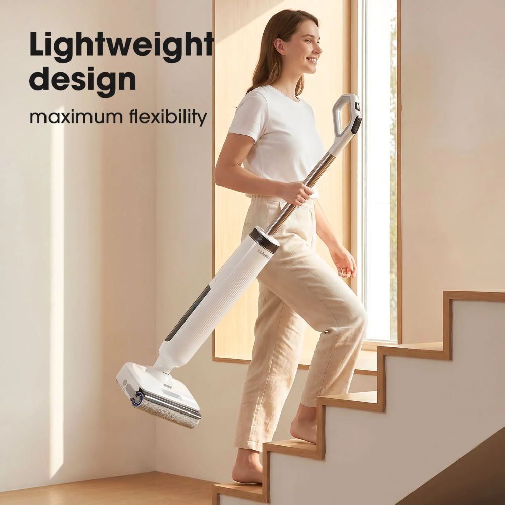 Tolmuimeja Lubluelu  T9 Wet & Dry Vacuum with 180° Lay-Flat Reach White