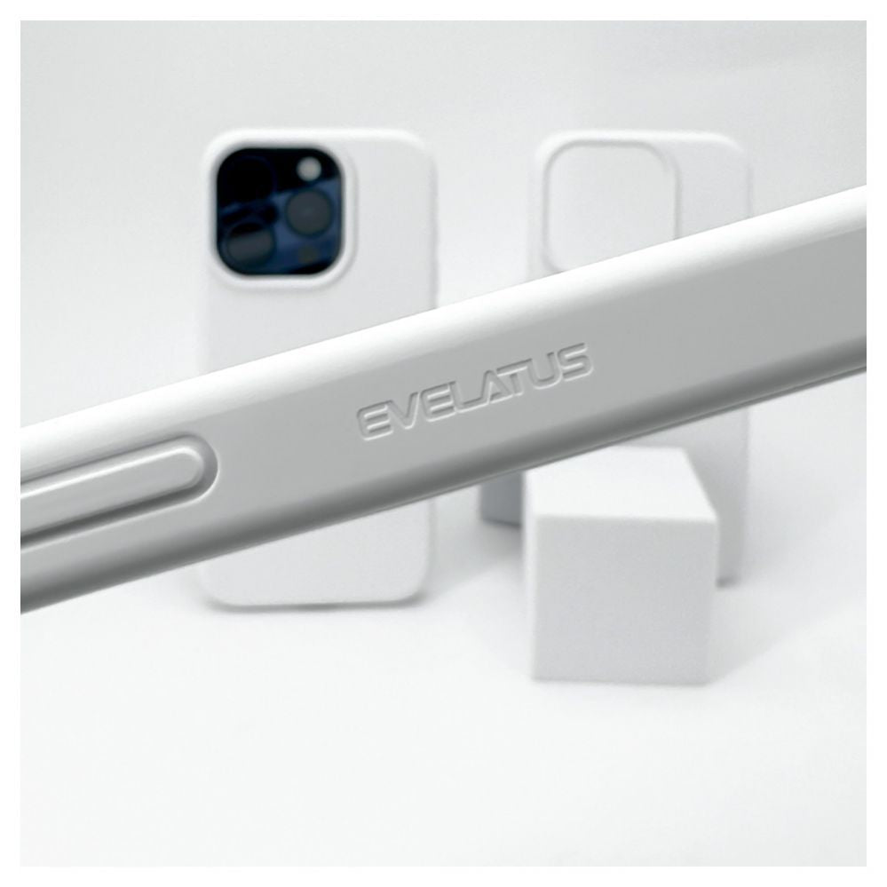 Чехол на заднюю панель Evelatus Apple iPhone 15 Pro Premium Soft Touch Silicone Case White