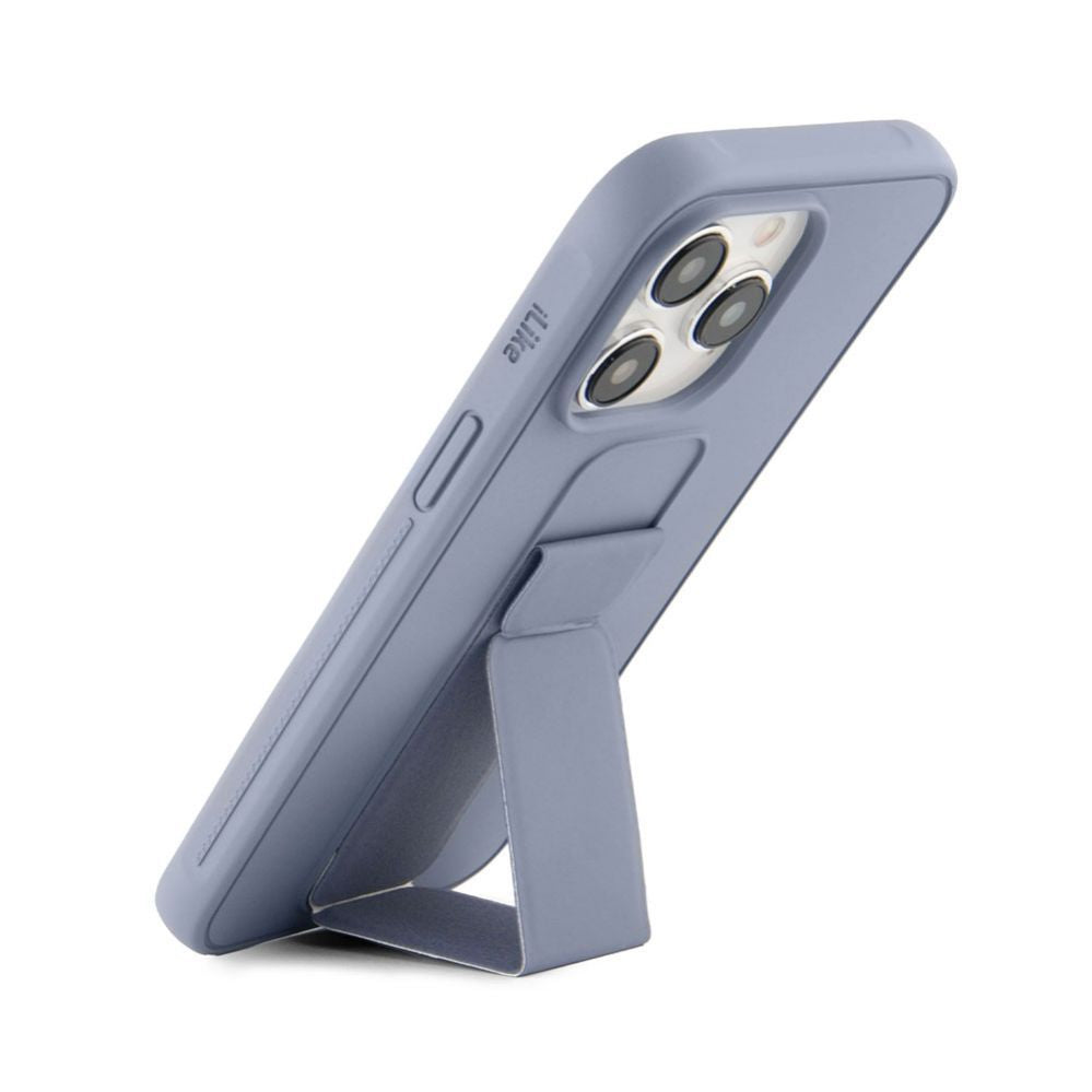 Чехол на заднюю панель iLike Apple iPhone 15 Pro Max Silicone Case with stand Purple