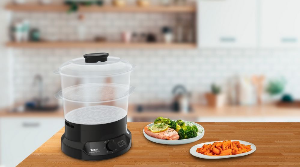 Muud väikesed kodumasinad TEFAL  Food Steamer VC139810	 Black, 800 W, Capacity 6 L, Number of baskets 2
