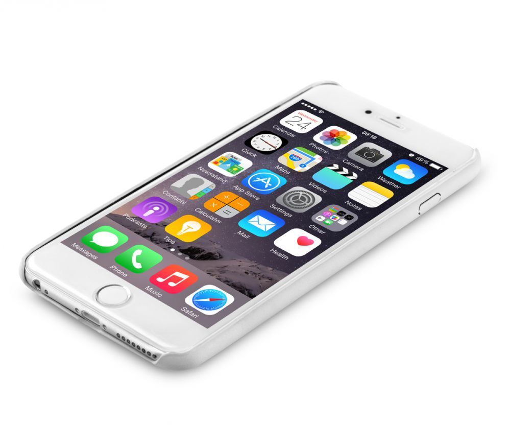 Back panel cover Devia Apple iPhone 6/6s Blade case Pure White