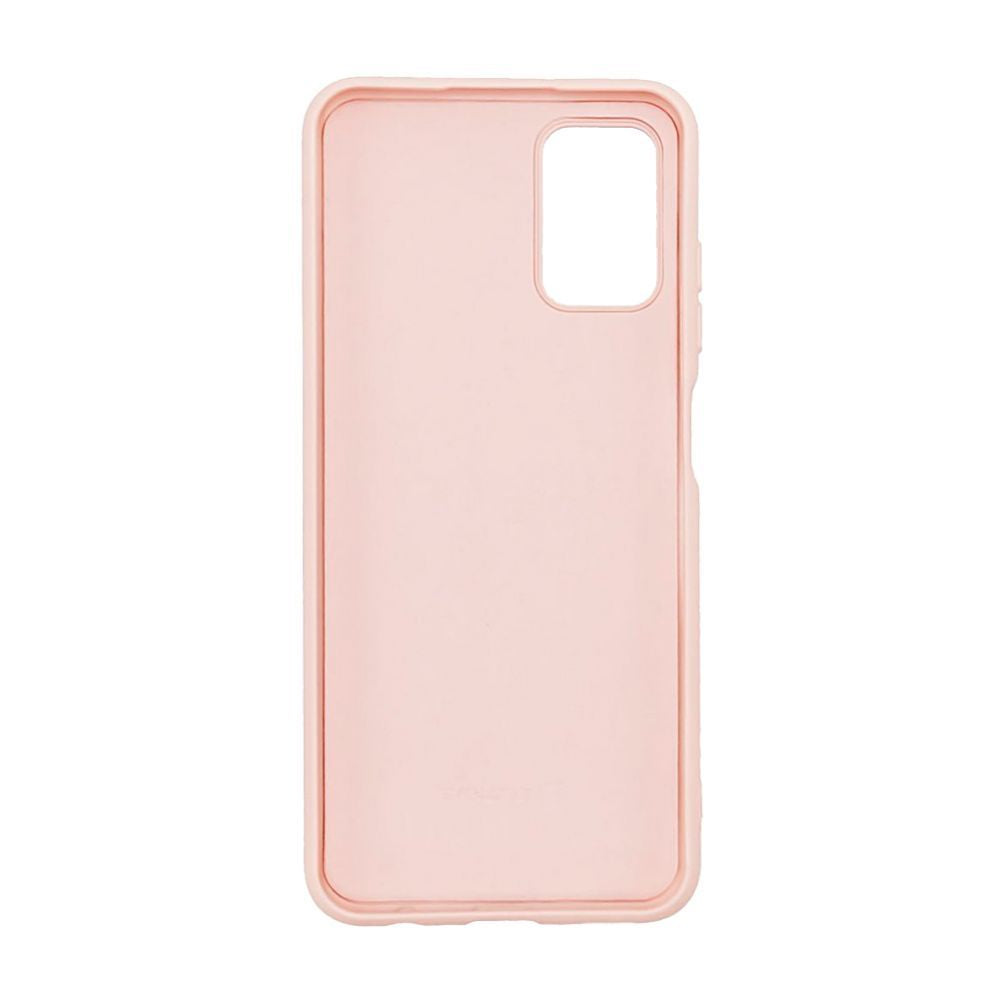 Back panel cover Evelatus Samsung Galaxy A03s Nano Silicone Case Soft Touch TPU Beige