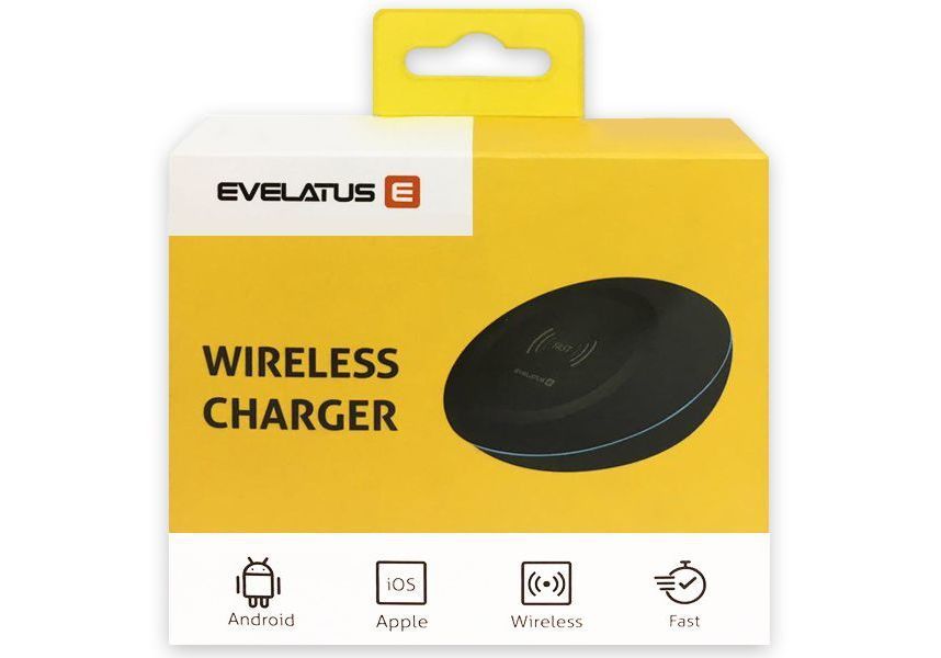 Беспроводное зарядное устройство Evelatus - EWC01 Wireless Charger White
