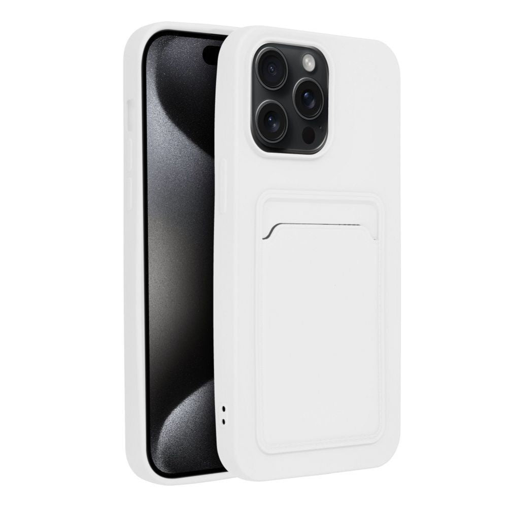 Чехол на заднюю панель OEM  Case for iPhone 15 PRO MAX Card Case white