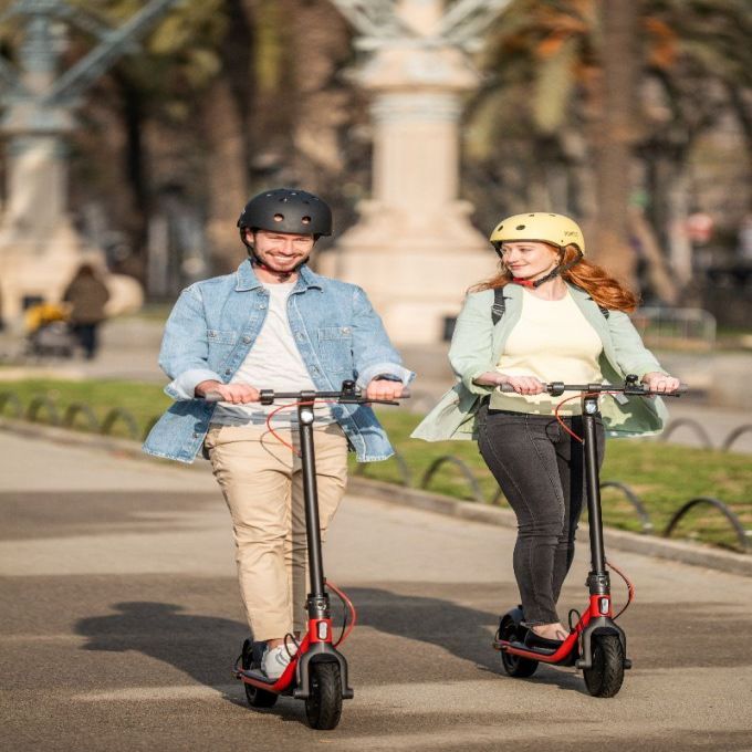 Elektritõukeratas Segway  Ninebot eKickscooter D38E Black Red