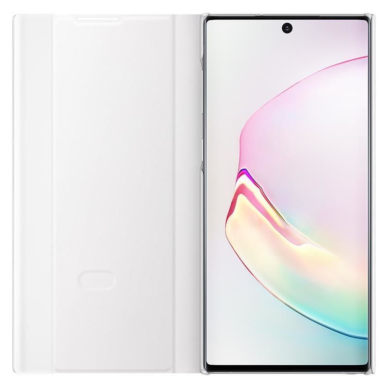 Book case Samsung  Galaxy Note 10 Clear View Cover White
