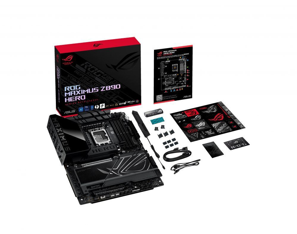 Intel protsessori emaplaat Asus  MB Z890 S1851 ATX/ROG MAXIMUS Z890 HERO