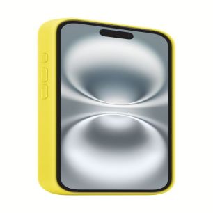 Чехол на заднюю панель Apple  MYY73ZM/A iPhone 16 Silicone Case with MagSafe, Star Fruit