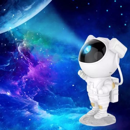 Laualamp iLike  LED projection star light astronaut SM4 White