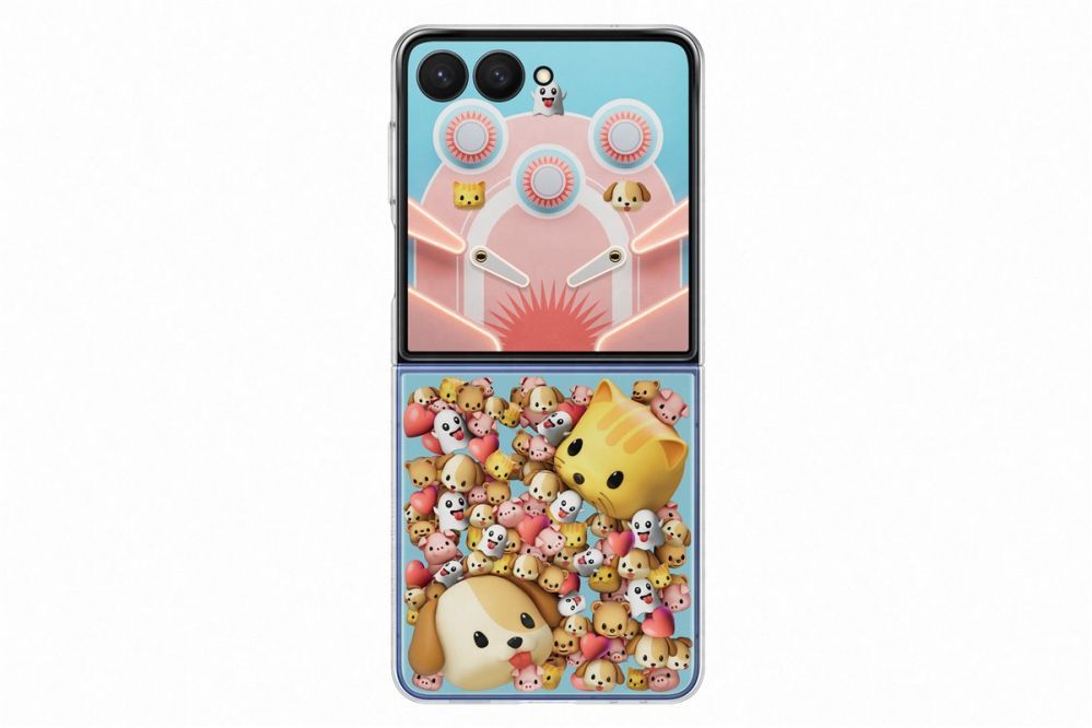 Чехол на заднюю панель Samsung  ZF766CTEGWW Flipsuit Samsung Galaxy Flip7, Transparent