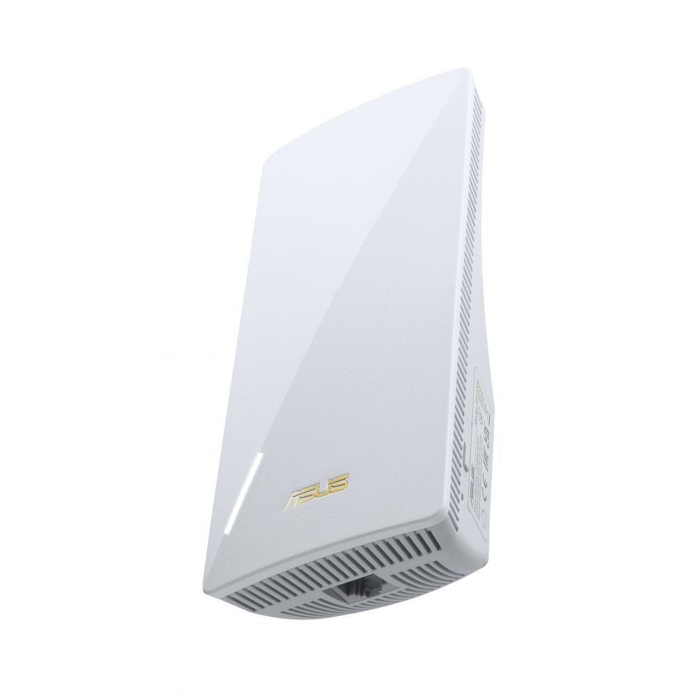 Routers Asus  AX3000 Dual-band WiFi 6 Range Extender (EU) | RP-AX58 | 802.11ax | 574+2402 Mbit/s | 10/100/1000 Mbit/s | Ethernet LAN (RJ-45) ports 1 | Mesh Support Yes | MU-MiMO No | No mobile broadband | Antenna type Internal