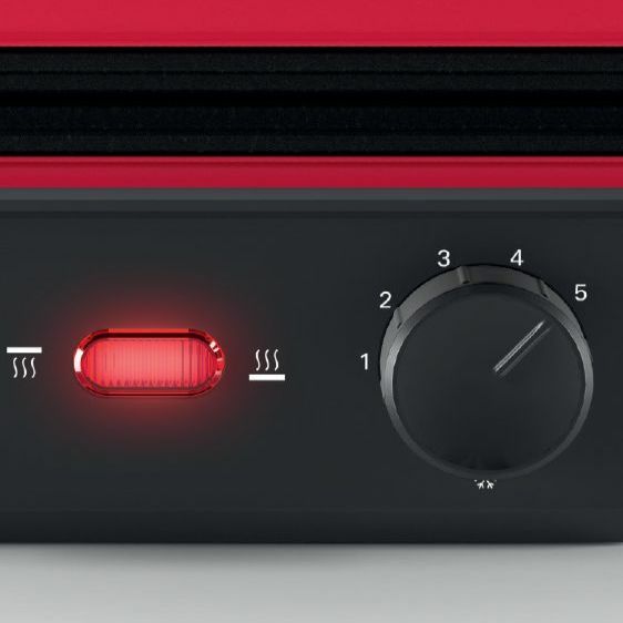 Table grill Bosch  Grill TCG4104 Contact, 2000 W, Red