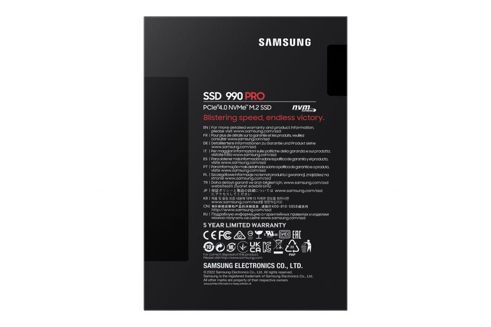Kõvaketas SSD Samsung  990 PRO NVMe SSD 4TB