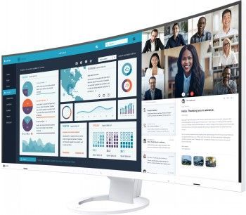 Monitor EIZO  EIZO EV3895EN 37.5" IPS 24:10 3840X1600 CURVED USB-C/85W RJ45 KVM (WHITE)