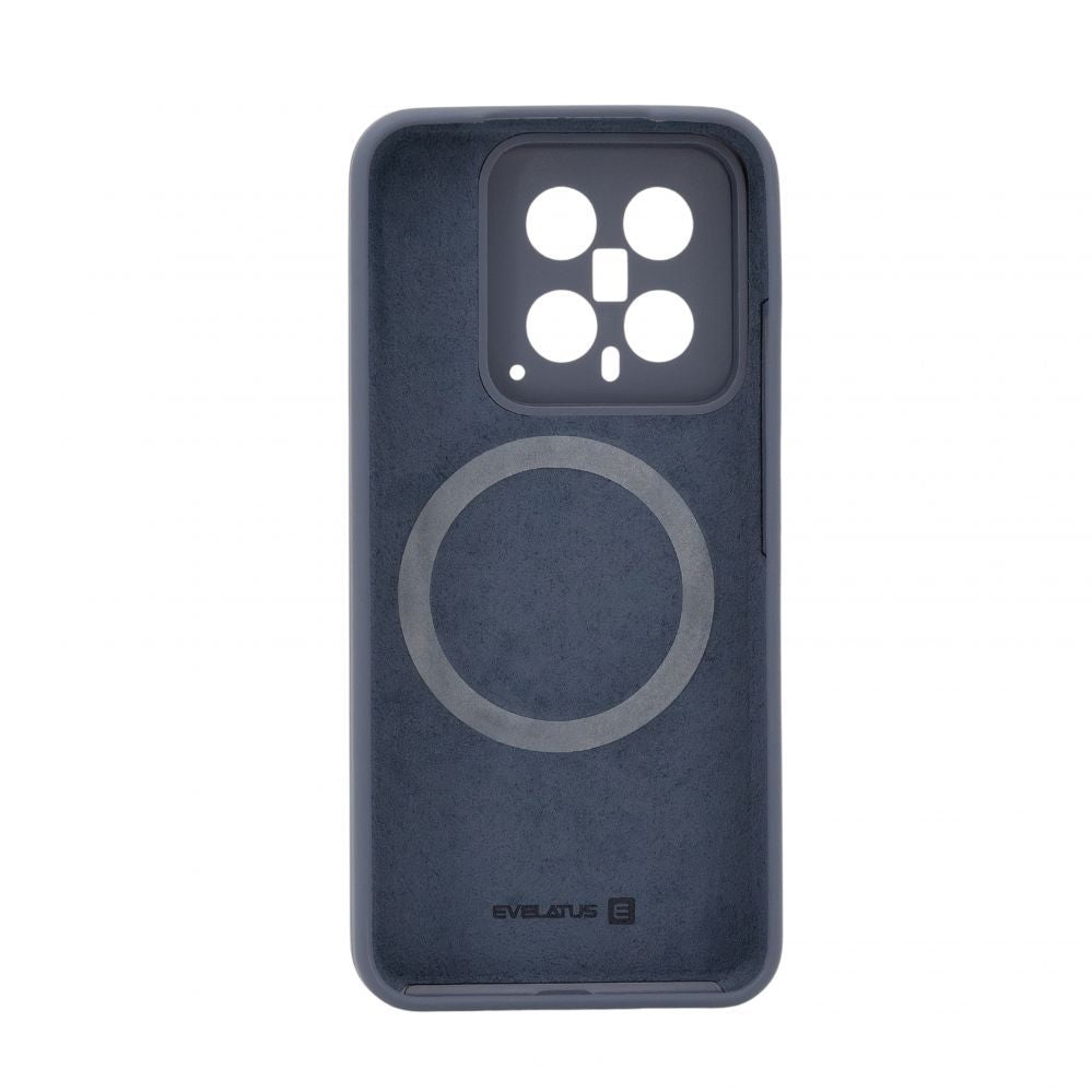 Tagakaaned Evelatus Xiaomi 14 Premium Soft Touch Silicone Case Midnight Blue