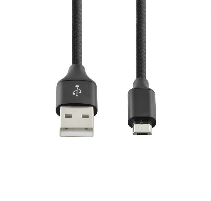 Cable seek toti  SEEK TOTI USB A to Micro USB, 2m Braided cable 2A, Black