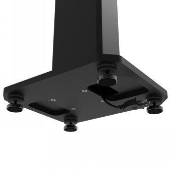 TV bracket KANTO AUDIO  KANTO AUDIO 22" TALL FILLABLE SPEAKER STANDS WITH ISOLATION FEET - BLACK (PAIR)