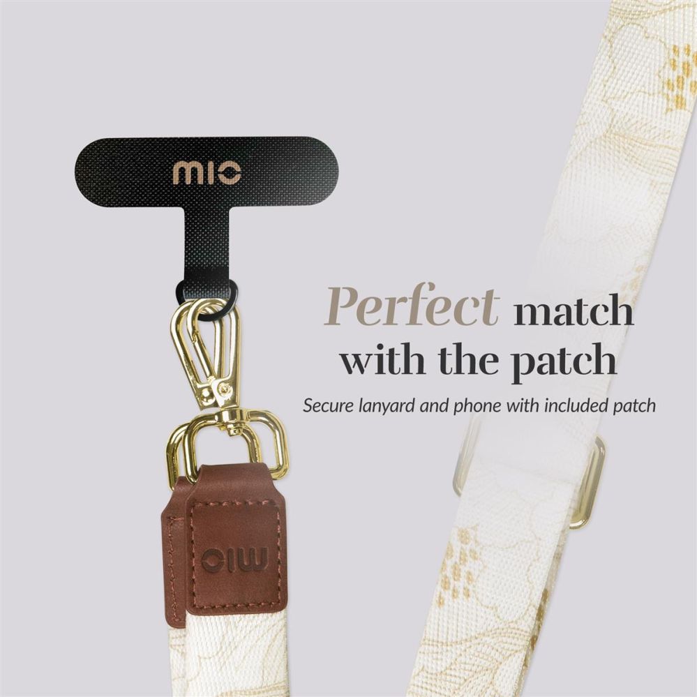 Чехол на заднюю панель Mio  MIO Lanyard strap White Roses