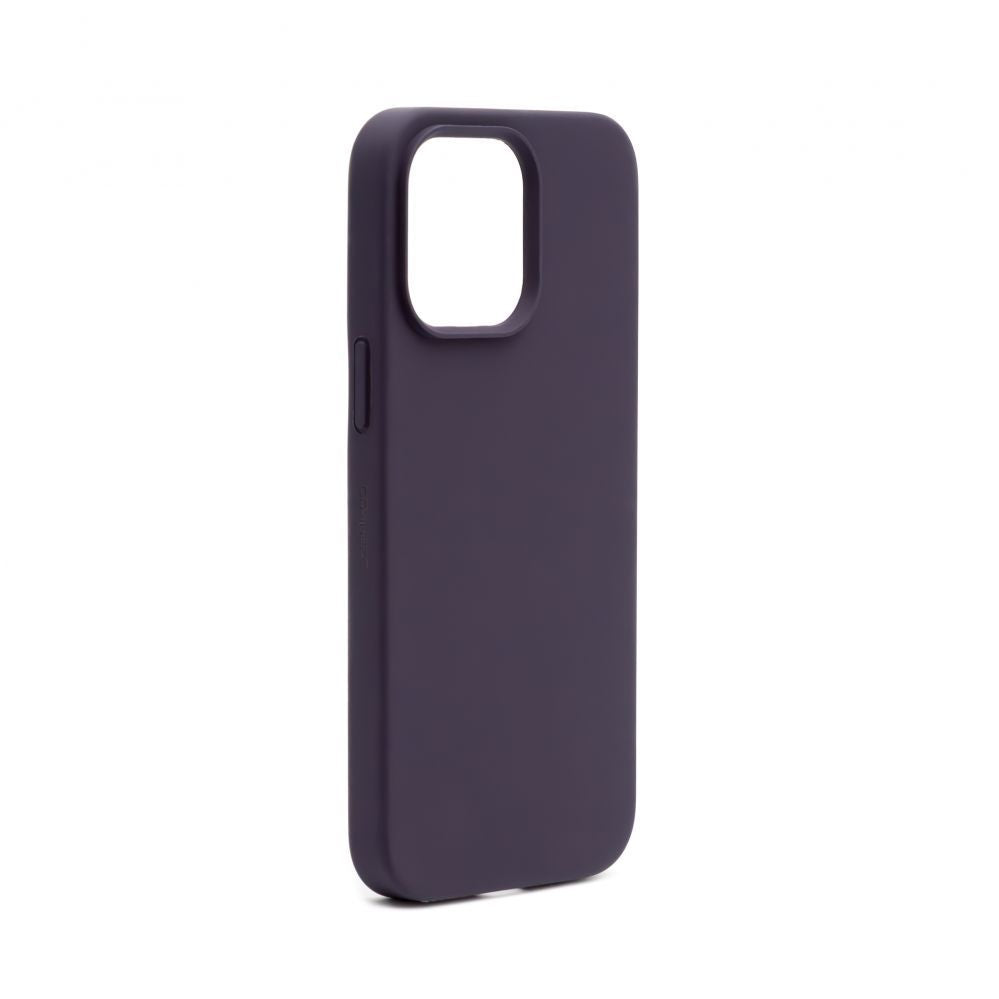 Tagakaaned Connect Apple iPhone 14 Pro Max Premium Magsafe Soft Touch Silicone Case New Function Purple