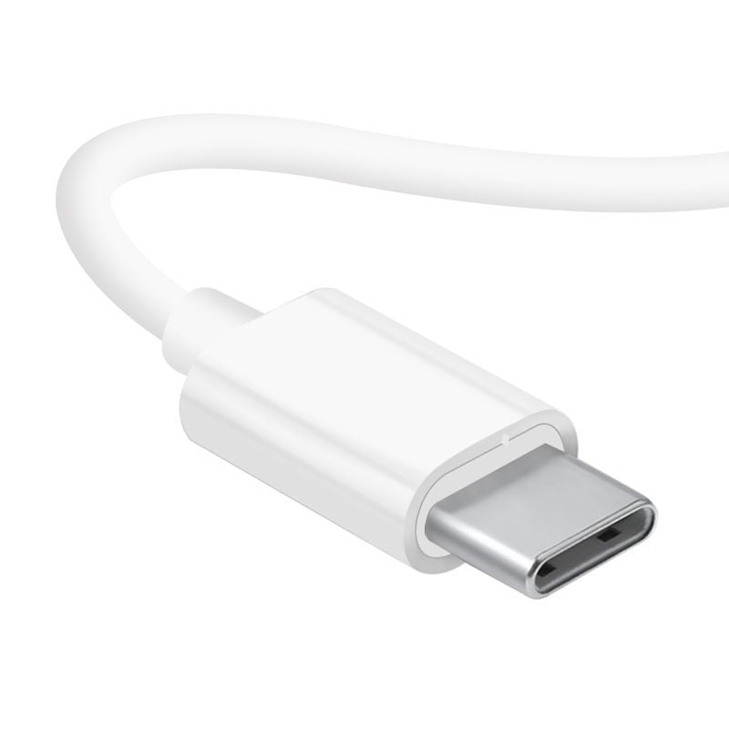 Kõrvaklapid Dudao  USB Type-C connecto Stereo Headset New ergonomic earplugs design X3C White