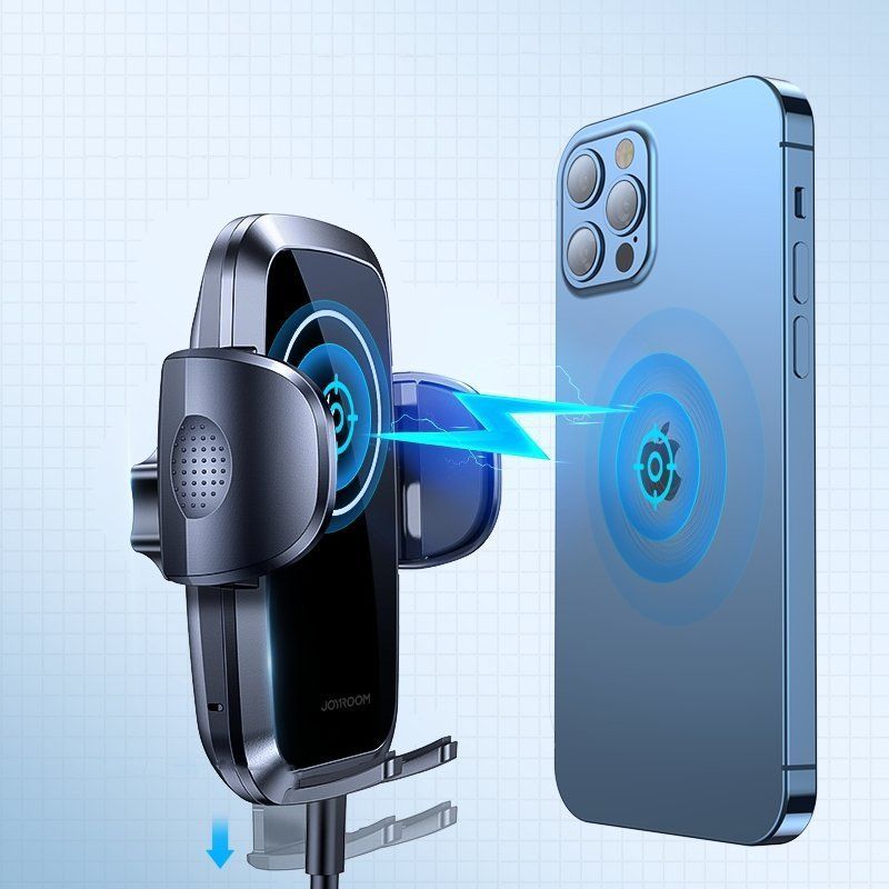 Car charger Joyroom Joyroom car air vent holder Qi wireless charger 15W black (JR-ZS241)