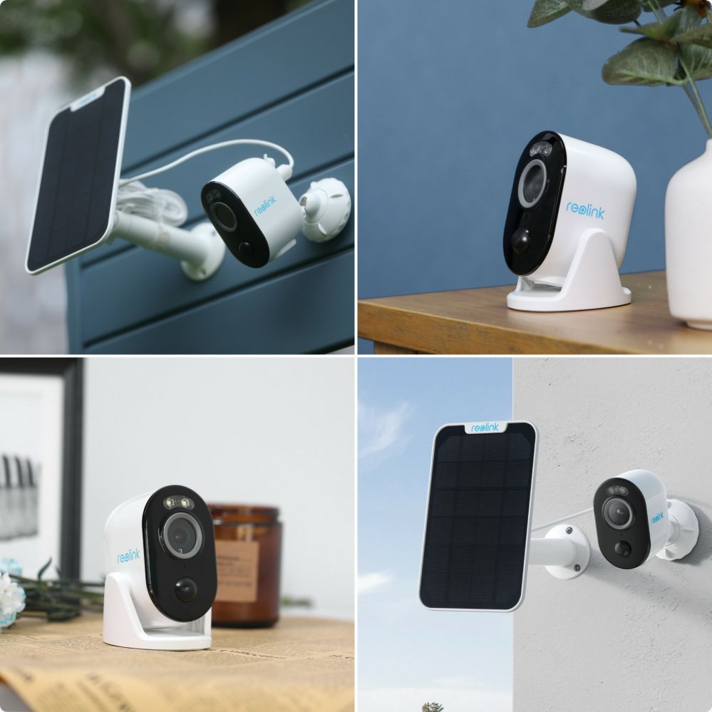 Veebikaamera Reolink  Smart Wire-Free Camera with Motion Spotlight Argus Series B330  Bullet 5 MP Fixed IP65 H.265 Micro SD, Max. 128GB