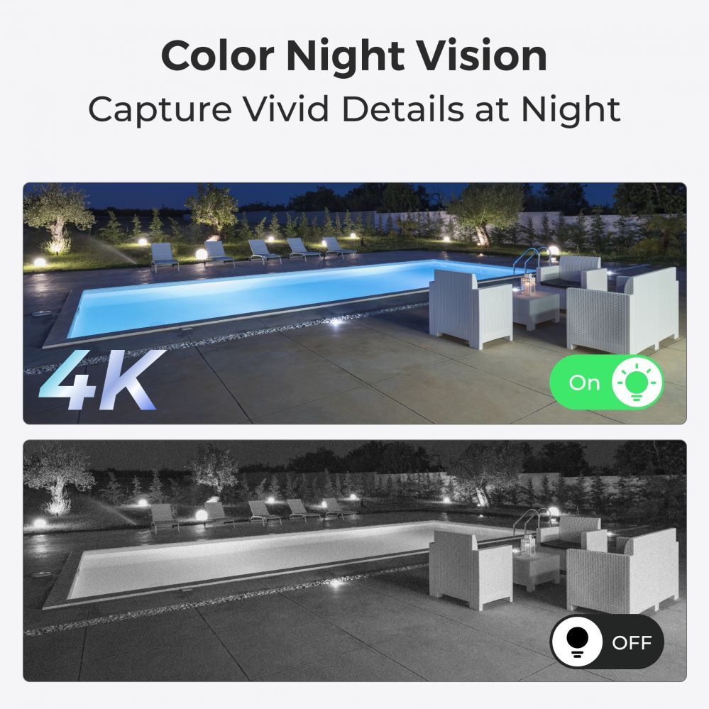 Veebikaamera Reolink  4K Smart WiFi Camera with Auto Tracking E Series E560 PTZ 8 MP 2.8-8mm IP65 H.265 Micro SD, Max. 256 GB