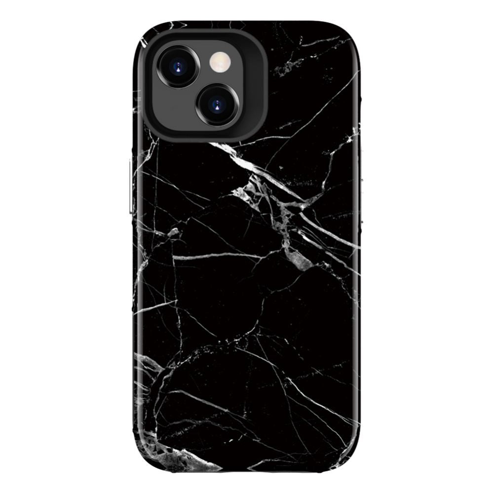 Tagakaaned Evelatus Apple iPhone 15 Armor case TPU+PC Customized Print Design Marble Black