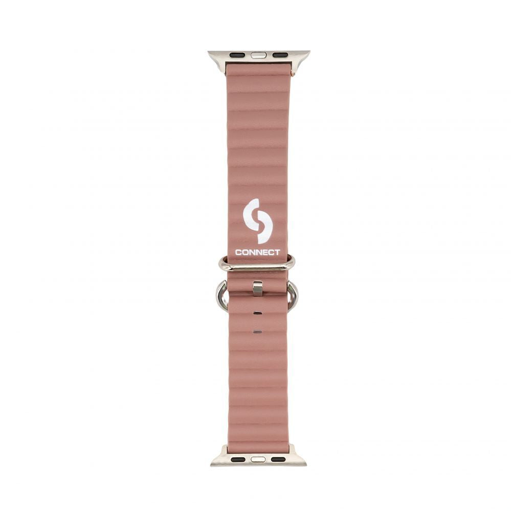 Strap Connect  Watch 38/40/41mm Marine leather Watch Strap Smoky Purple