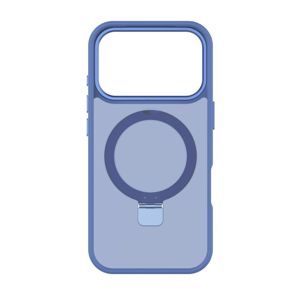 Чехол на заднюю панель Evelatus Apple iPhone 17 Pro Shield Case With MagSafe & Stand Matte Blue