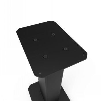 TV bracket KANTO AUDIO KANTO AUDIO 26" TALL FILLABLE SPEAKER STANDS WITH ISOLATION FEET - BLACK (PAIR)