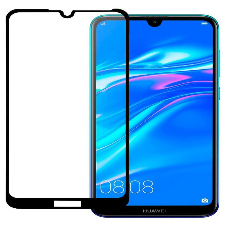 Kaitseklaasid Evelatus Huawei Y6 2019 2.5D Full Cover Japan Glue Glass Anti-Static
