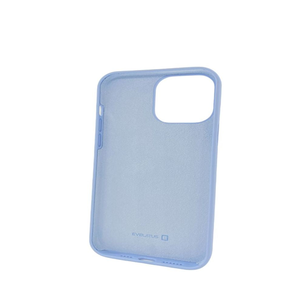 Back panel cover Evelatus Apple iPhone 13 Pro Max Premium Soft Touch Silicone Case Pale Purple