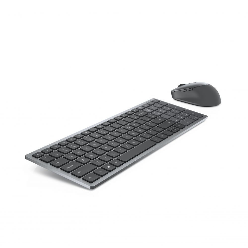 Arvuti klaviatuur Dell  KM7120W Keyboard and Mouse Set, Wireless, Batteries included, NORD, Titan Gray
