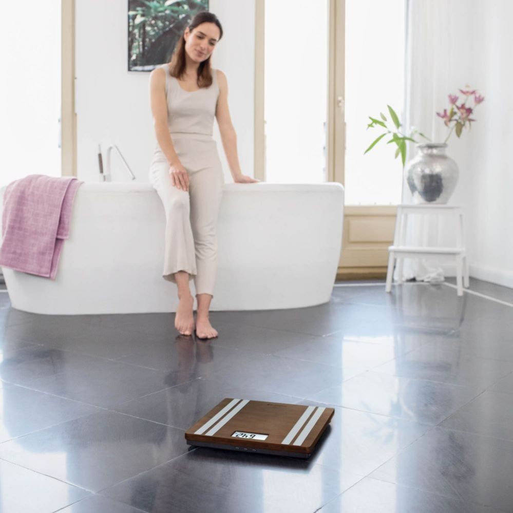 Scales Medisana  Medisana BS 552 connect bamboo body analysis scale