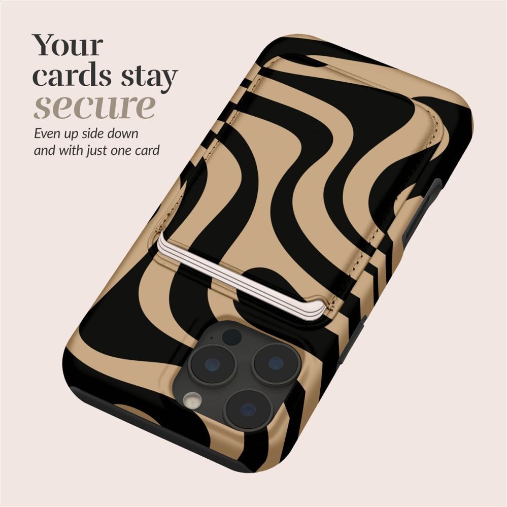 Back panel cover Mio  MIO Swirl Magsafe Case Compatible Card Holder