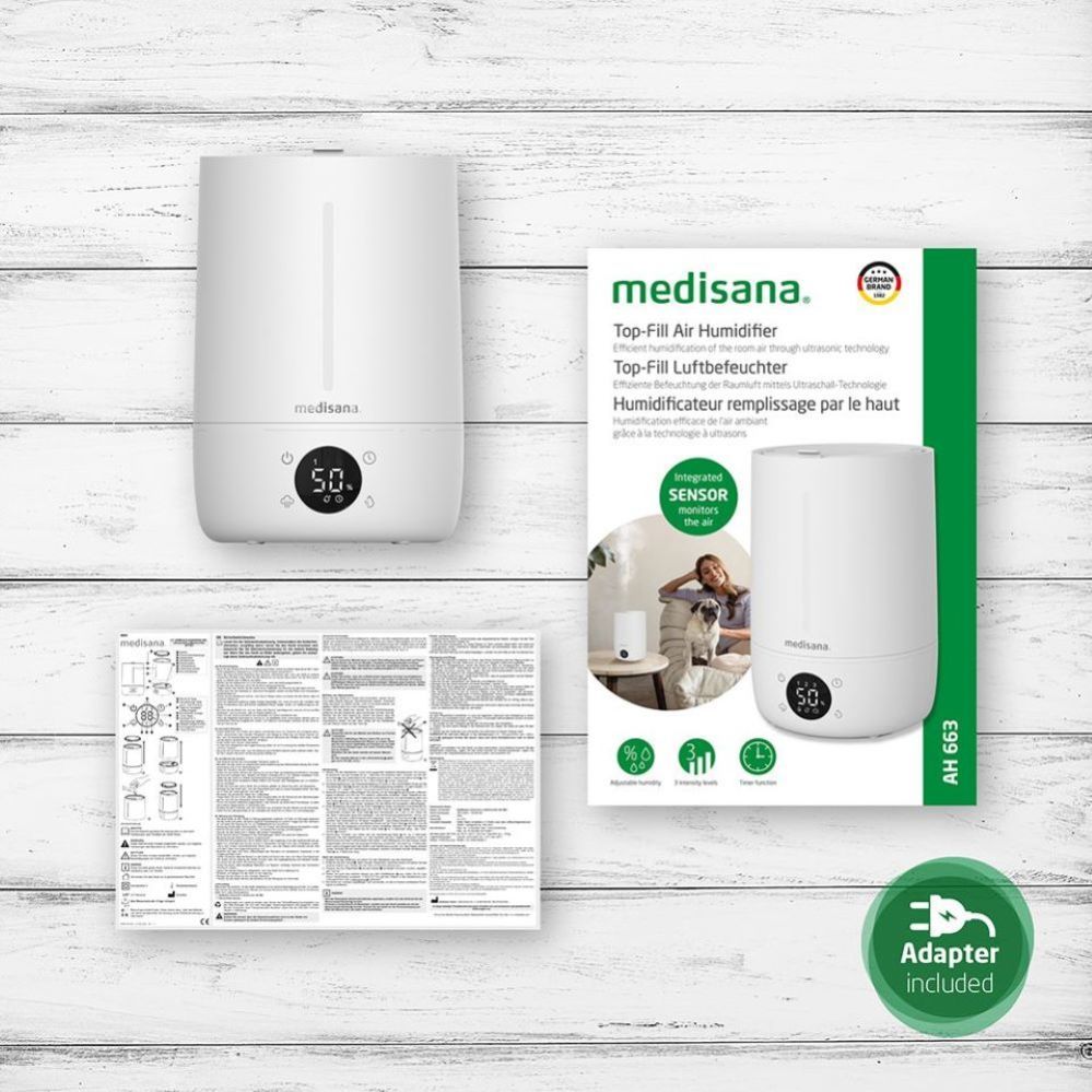 Nutikas seade Medisana  Medisana AH 663 Top-Fill Air humidifier