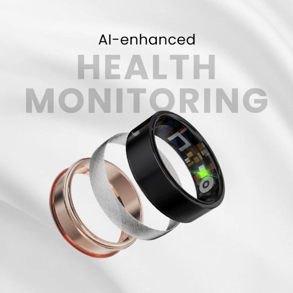 Other goods shenzhen future access technology co., ltd.  HiFuture Ring2 Titanium Silver 10 (62mm)