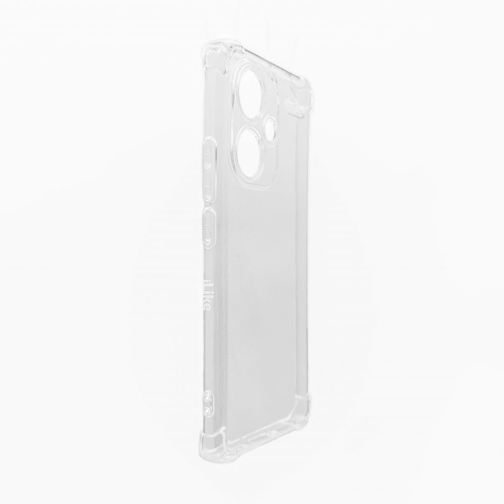 Tagakaaned iLike Xiaomi Redmi Note 13 Pro Plus 5G Clear Silicone Case 1.5mm TPU Transparent