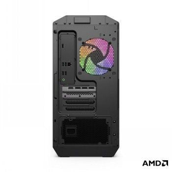 Personaalarvuti Lenovo  LENOVO LOQ TOWER RYZEN 7 8745HX/32GB/1TB SSD/AMD SOC PLATFORM/RTX5070_12GB/2X 120MM FRONT SYSTEM FAN WITH ARGB LIGHT + 120MM REAR SYSTEM FAN WITH ARGB LIGHT/W11H (LUNA GREY/ECLIPSE BLACK)