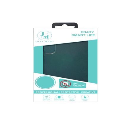 Back panel cover Just Must  JM ANTI-BACTERIA TPU for Galaxy S24 Plus Clear