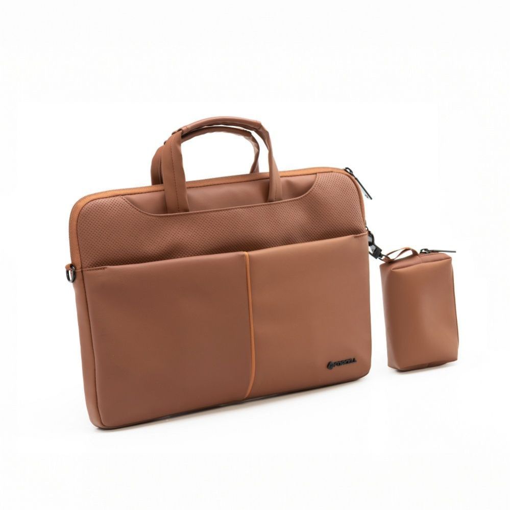 Bags and briefcases Forcell  FORCELL F-PROTECT URBAN STYLE Bag for Laptop 15,6" brown