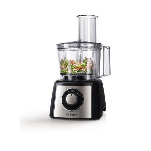 Миксеры и блендеры Bosch  Food Processor MCM3401M Black/Stainless steel, 800 W, Number of speeds 2, 2.3 L, Blender, Meat mincer