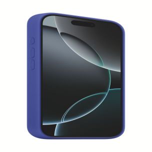 Back panel cover Apple  MYYY3ZM/A iPhone 16 Pro Max Silicone Case with MagSafe, Ultramarine