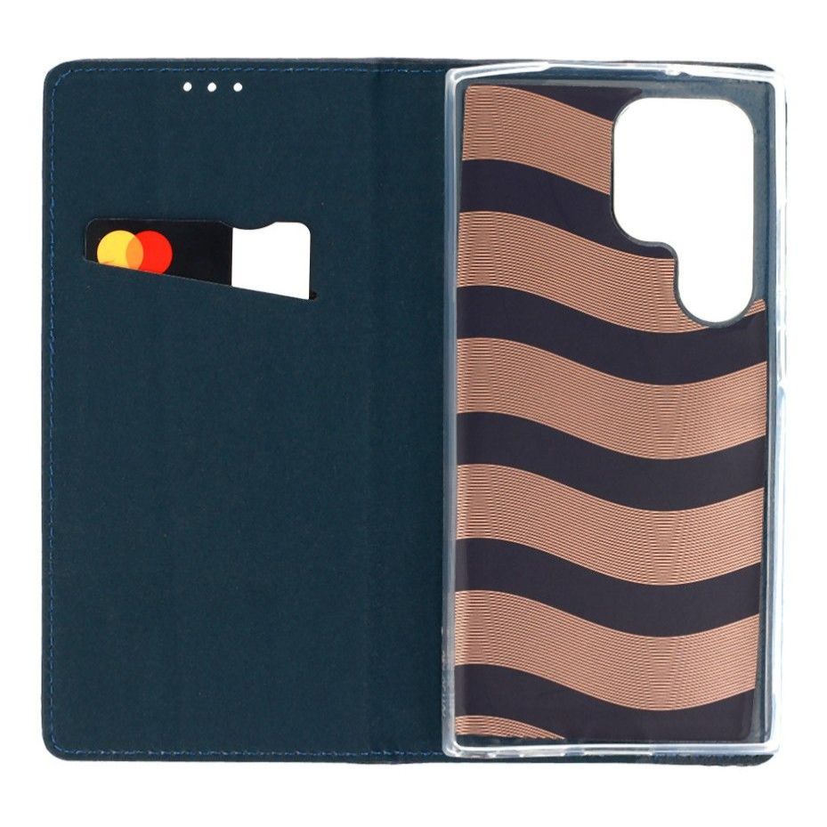 Book case iLike Samsung Galaxy A17 5G Smart Magneto Holster Case Navy Blue