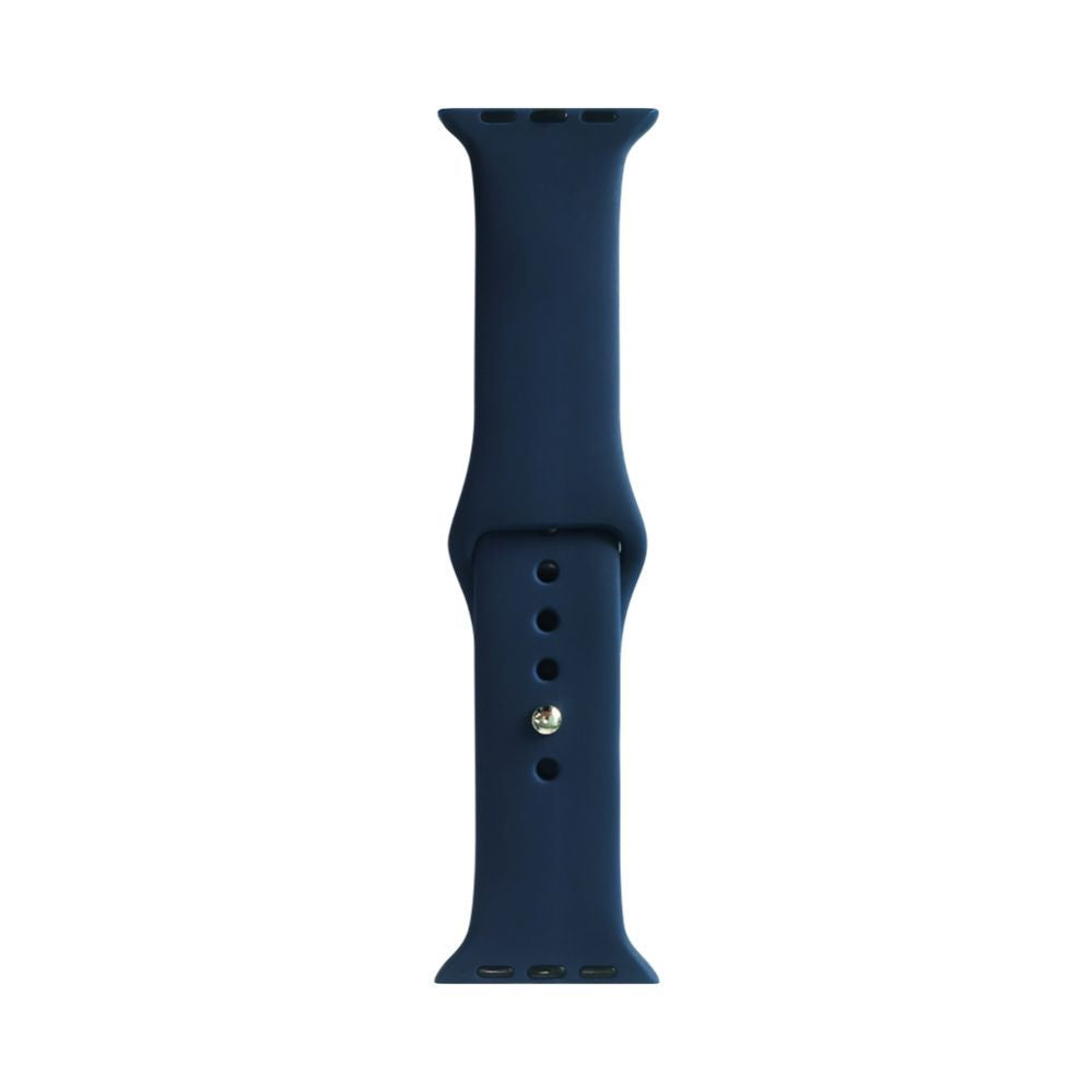 Strap Evelatus  Apple Watch 42/44/45mm Silicone Loop Watch Straps (S/M 110mm) Blue