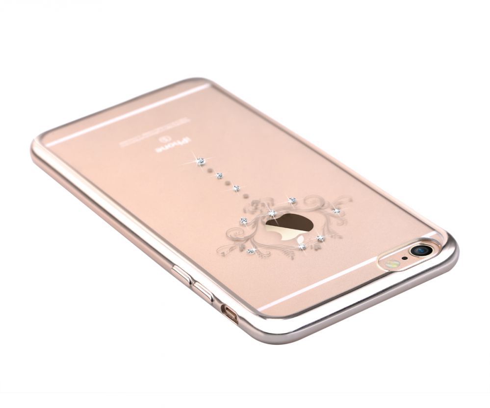 Чехол на заднюю панель Devia Apple iPhone 6/6s Crystal Iris Champagne Gold